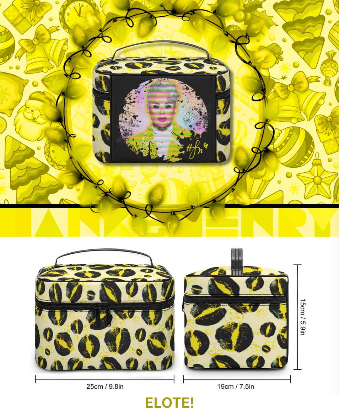 23pc. Christmas Mystery Boxes w/ Makeup Bag