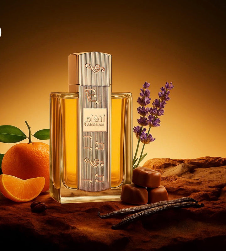Lattafa Angham - Citrus, Lavender, Musk, Amber, Vanilla - Eau de Parfum Long-Lasting Fragrance for Unisex, 3.40 Ounce / 100 ml