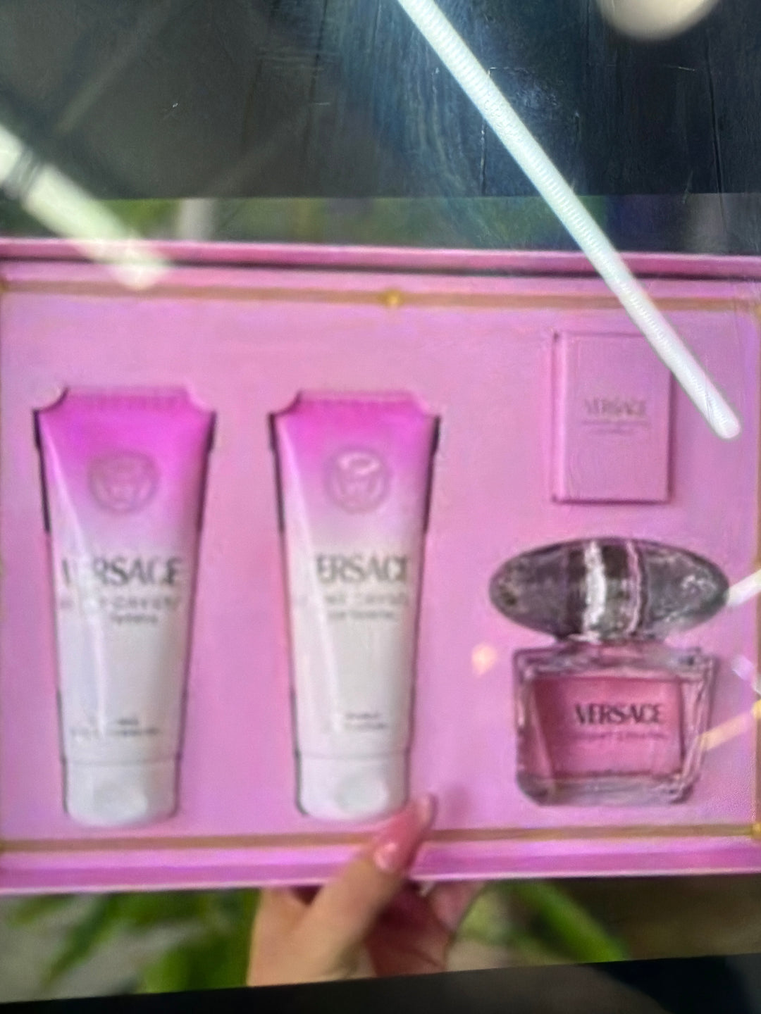 Versace Bright Crystal large perfume set