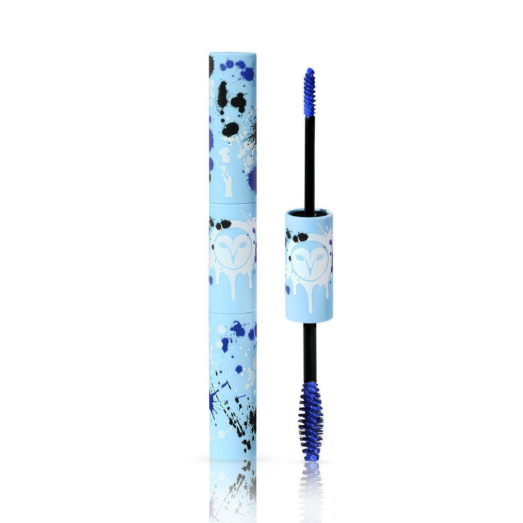 Fuhk Buddy Blue | Non-Flaking, Longwear, & Volumizing Duo-Wand Mascara