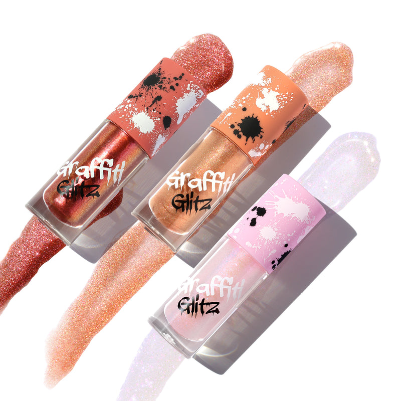 3pc. Graffiti Glitz Night Time NDA Bundle