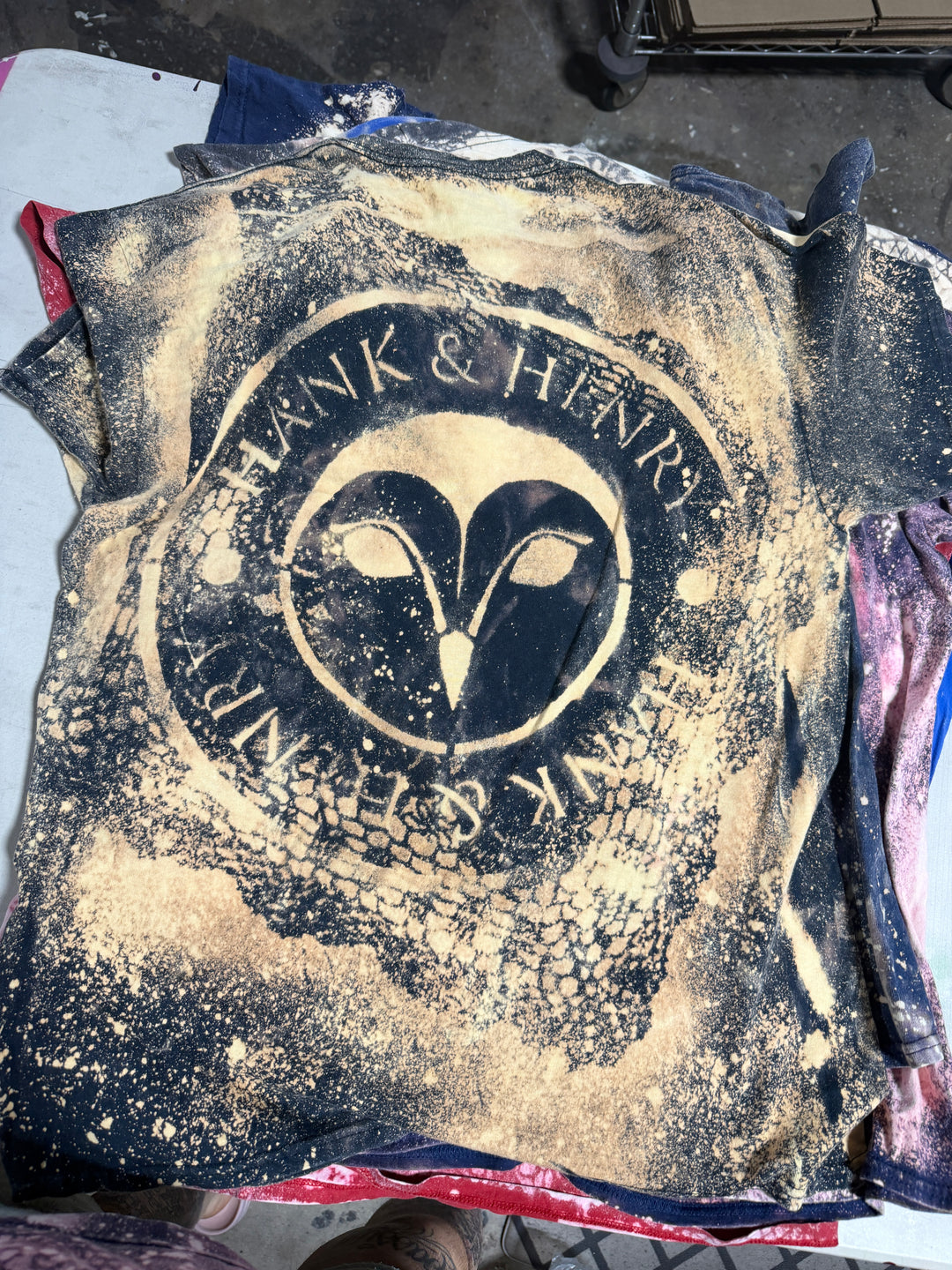 Mystery Graffiti T-Shirt Made By Hank & Henry