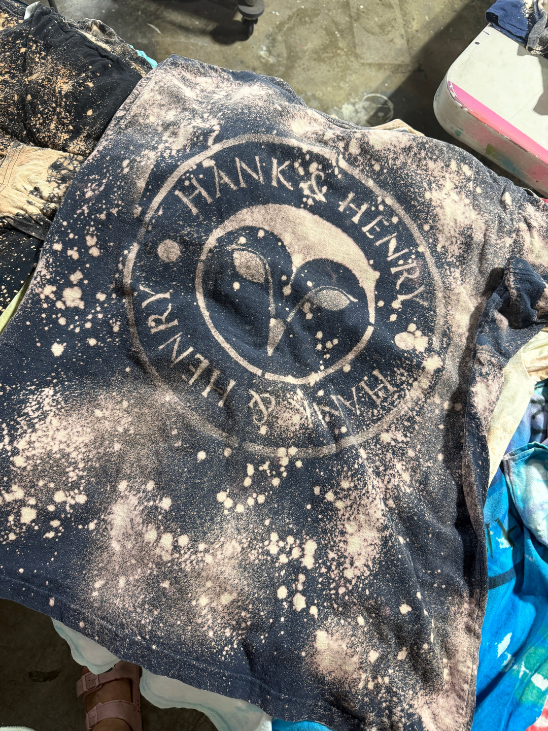 Mystery Graffiti T-Shirt Made By Hank & Henry