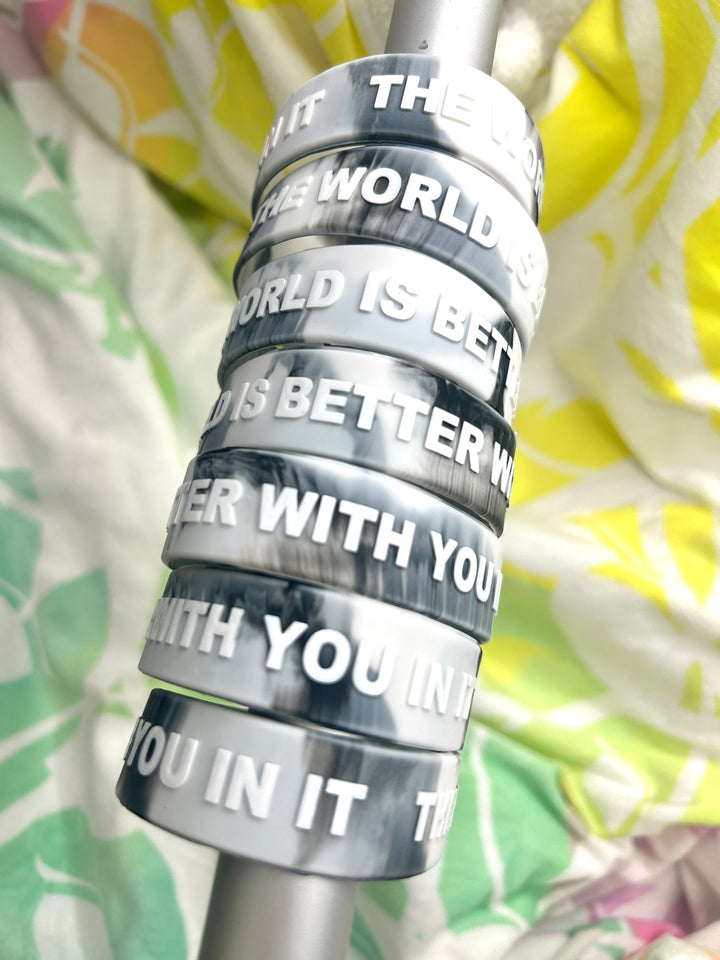 Lucid Dreams 3/4" Wristband | THE WORLD IS BETTER WITH YOU IN IT