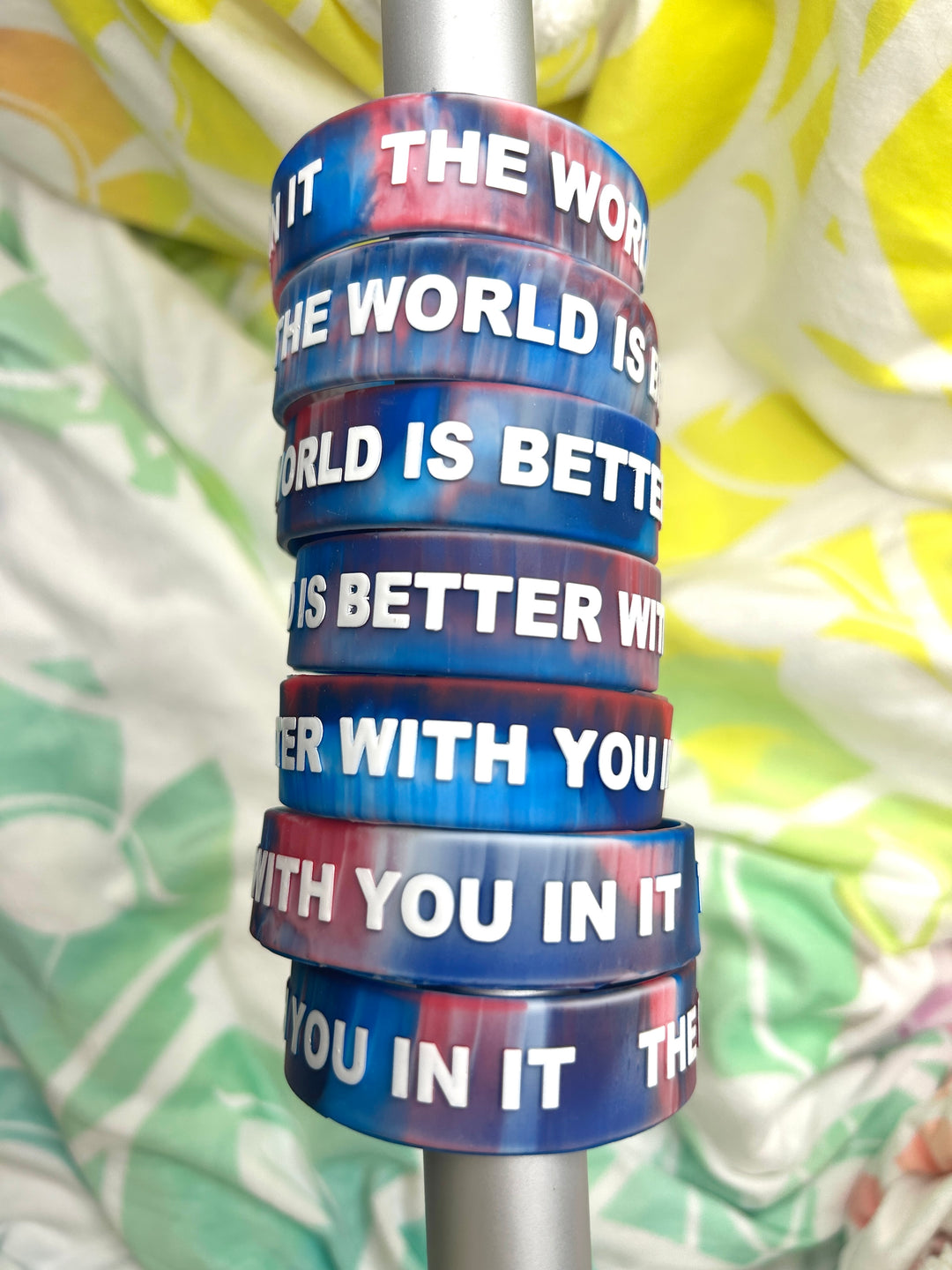 American Dreams 3/4" Wristband | THE WORLD IS BETTER WITH YOU IN IT