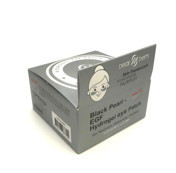 Dearderm Black Pearl - EGF Hydrogel Eye Patch 60 Patches / 30 Pairs