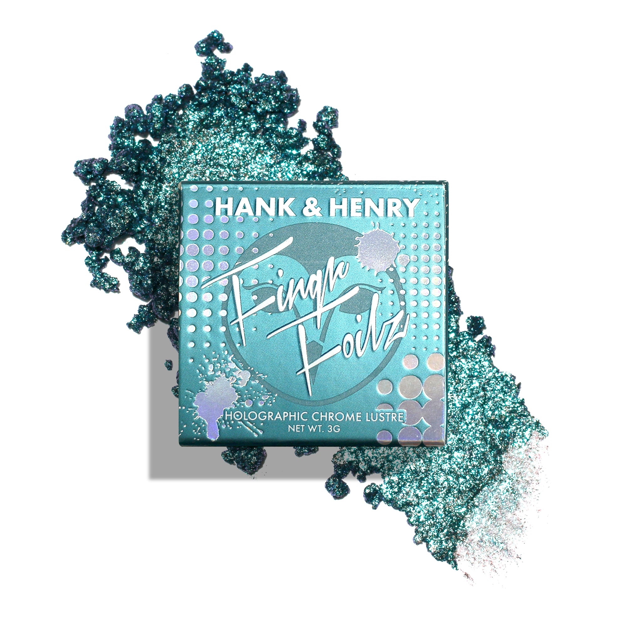 Nympho | Holographic Chrome Lustre Eyeshadow – Hank & Henry Beauty