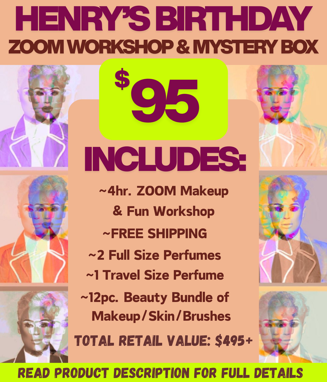 Henry's Birthday Zoom Workshop Mystery Bundle