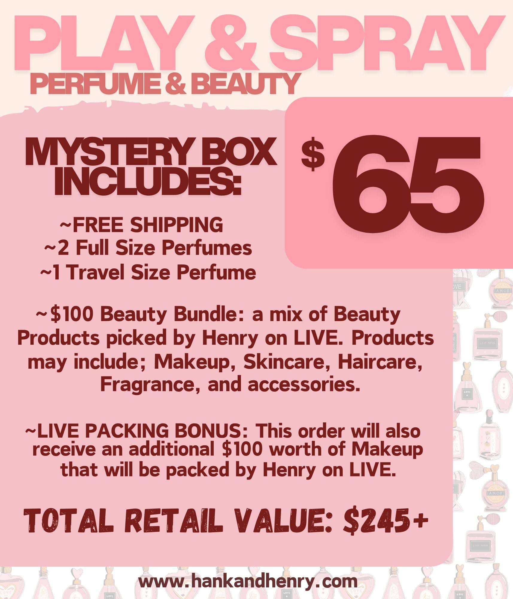 PLAY & SPRAY | Perfume & Beauty Mystery Box