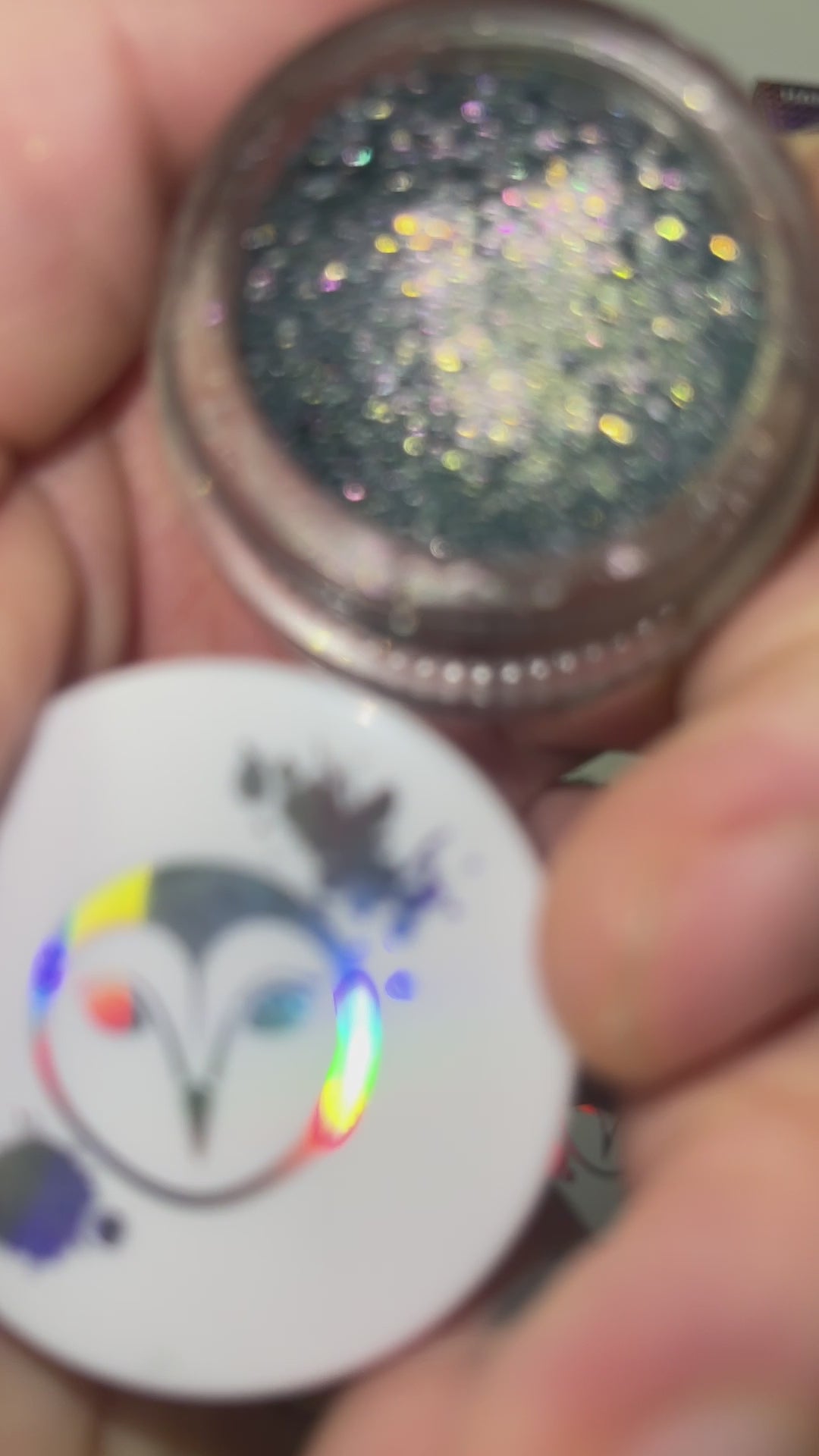 Trash Panda | Holographic Chrome Lustre Eyeshadow