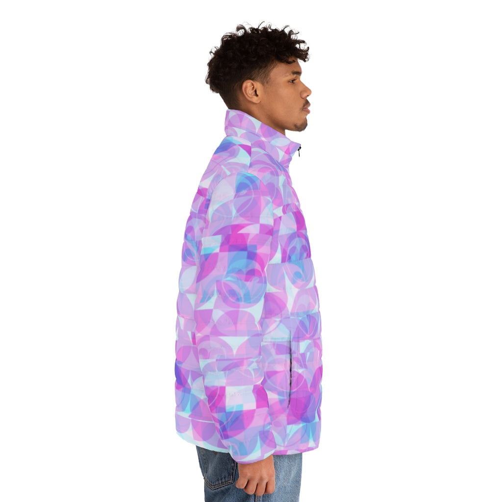 Downtown Bloom| Men's Puffer Jacket (SM-2XL)