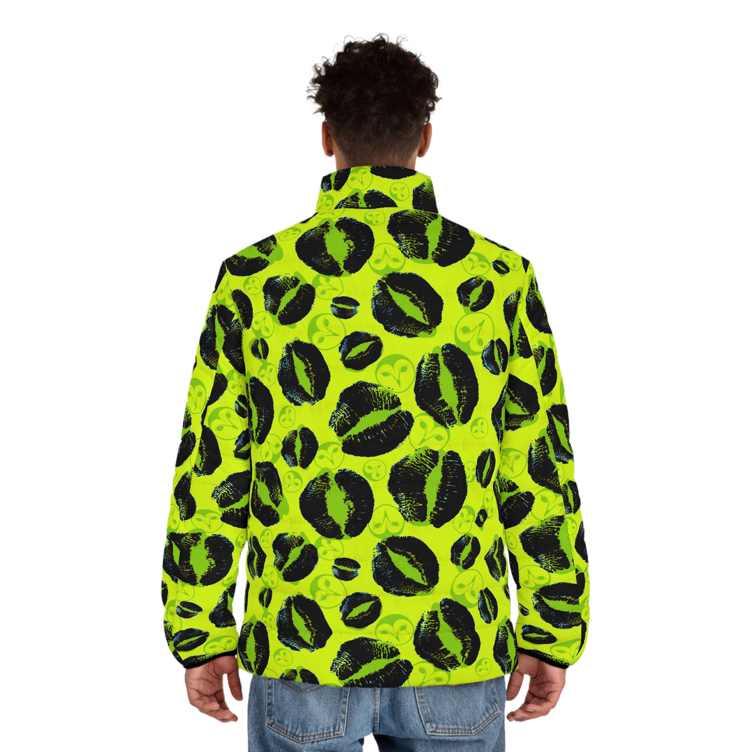 Kiss My Retro | Men's Puffer Jacket (SM-2XL)