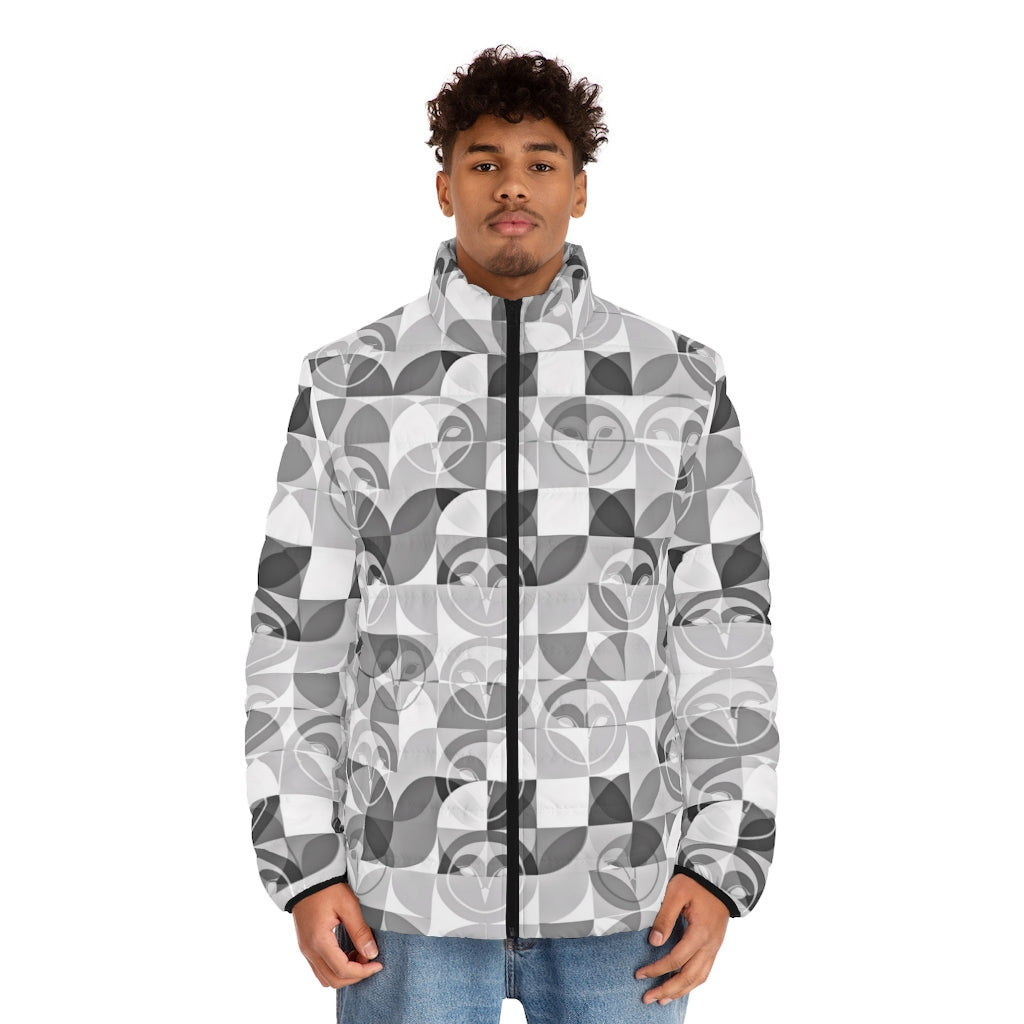 Downtown Bloom| Men's Puffer Jacket (SM-2XL)