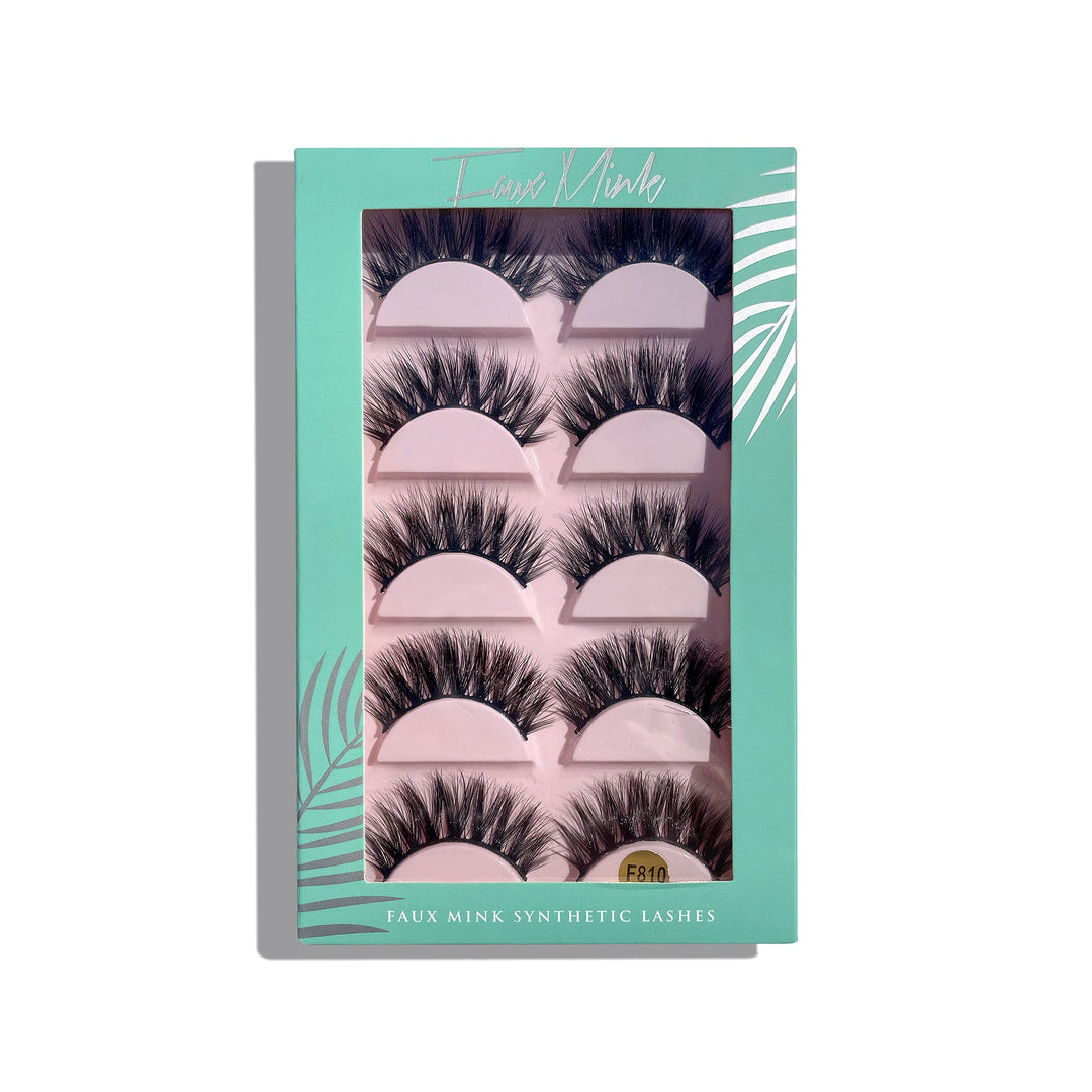 10pc. Faux Mink Lash Bundle- Style 10