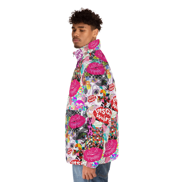 Let's Get Weird | Men's Puffer Jacket (SM-2XL)