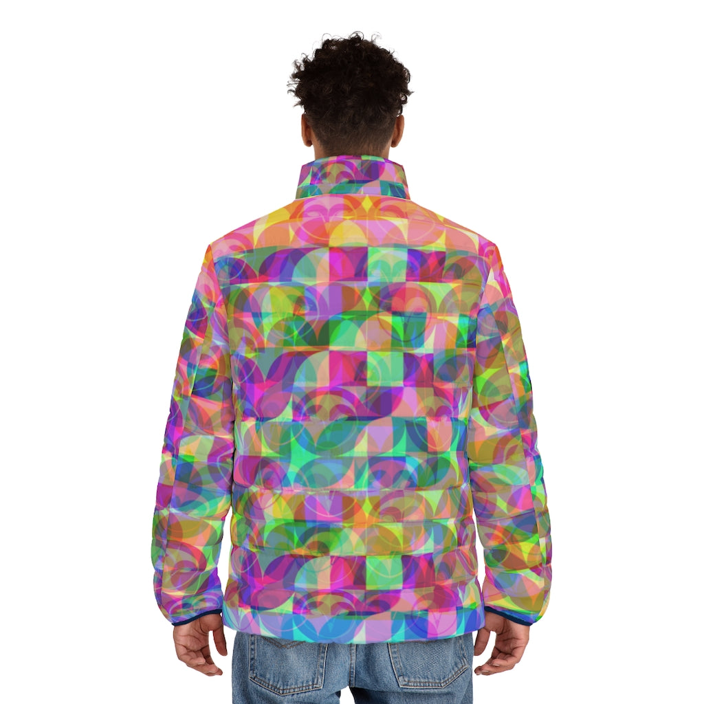 Downtown Bloom| Men's Puffer Jacket (SM-2XL)