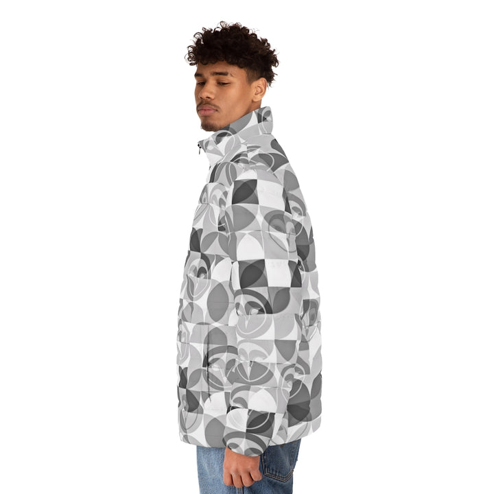 Downtown Bloom| Men's Puffer Jacket (SM-2XL)