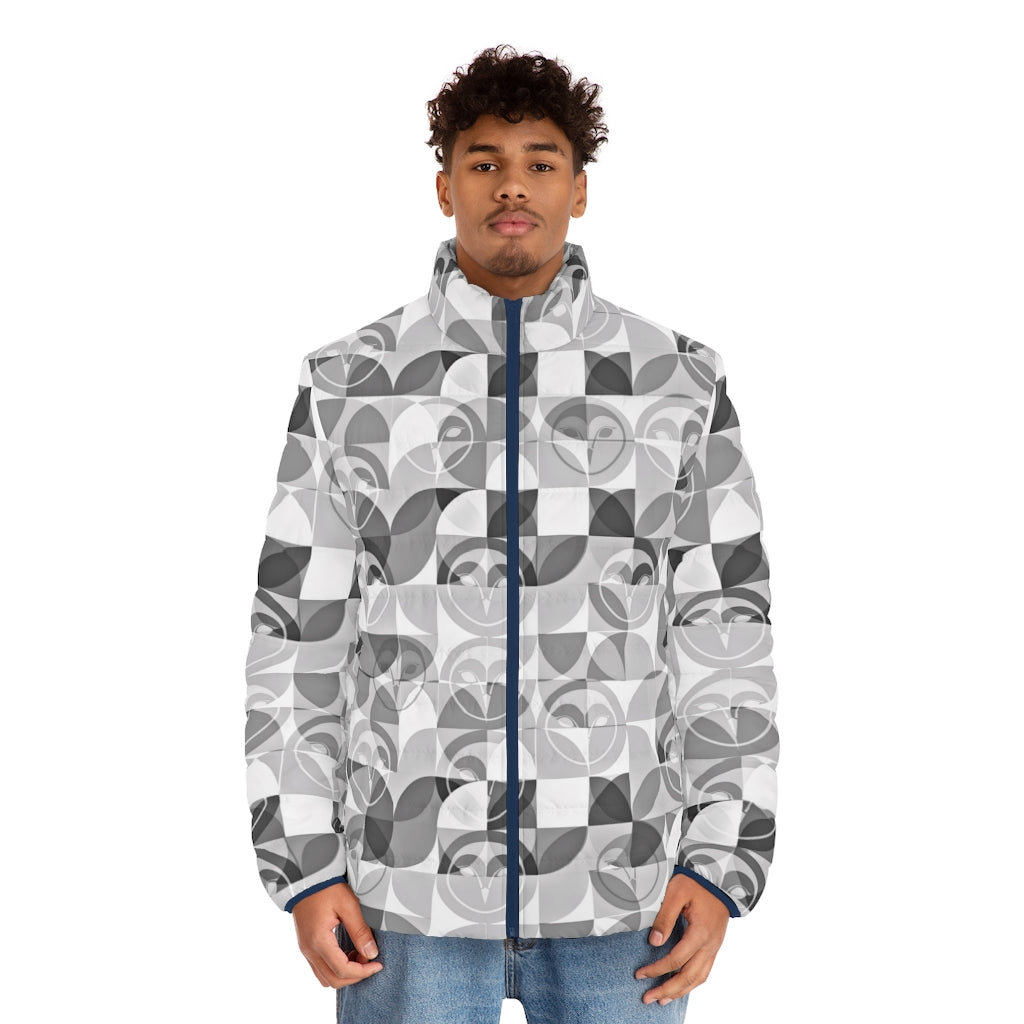 Downtown Bloom| Men's Puffer Jacket (SM-2XL)