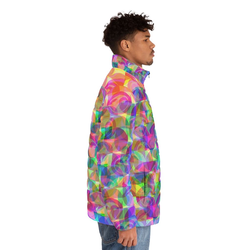 Downtown Bloom| Men's Puffer Jacket (SM-2XL)