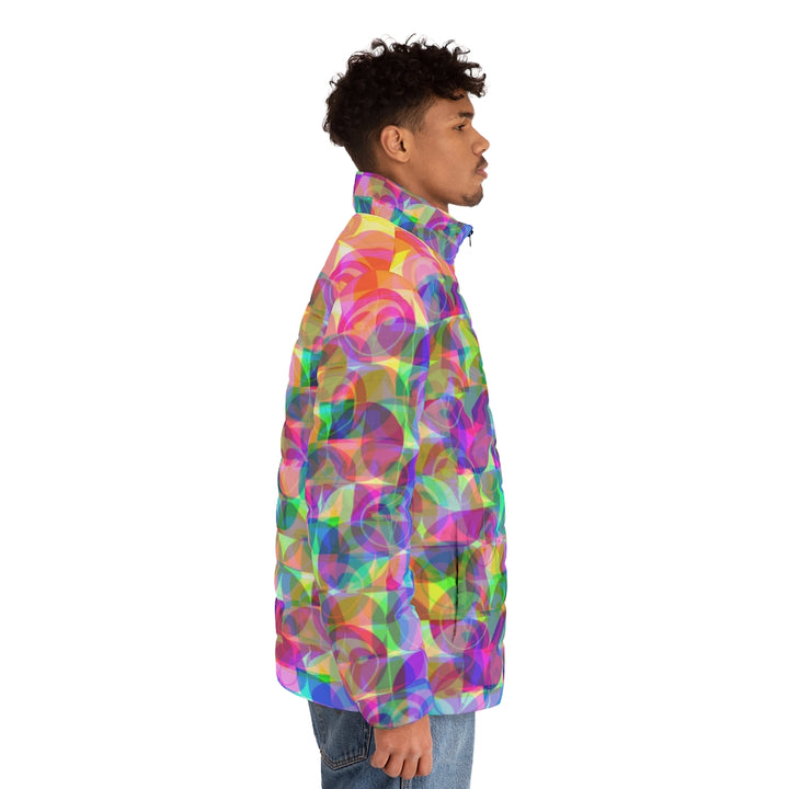 Downtown Bloom| Men's Puffer Jacket (SM-2XL)