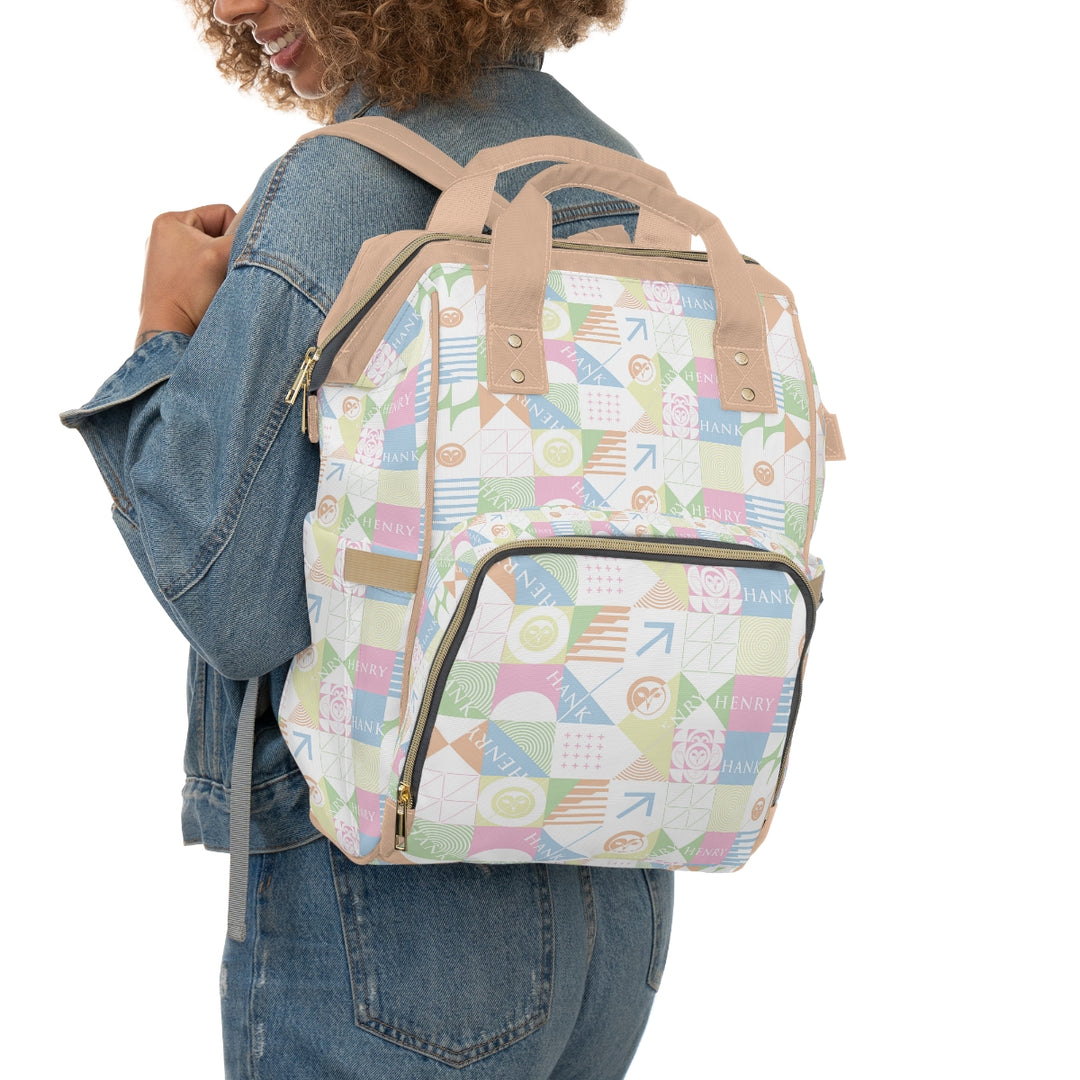 Downtown Bloom | Waterproof Backpack