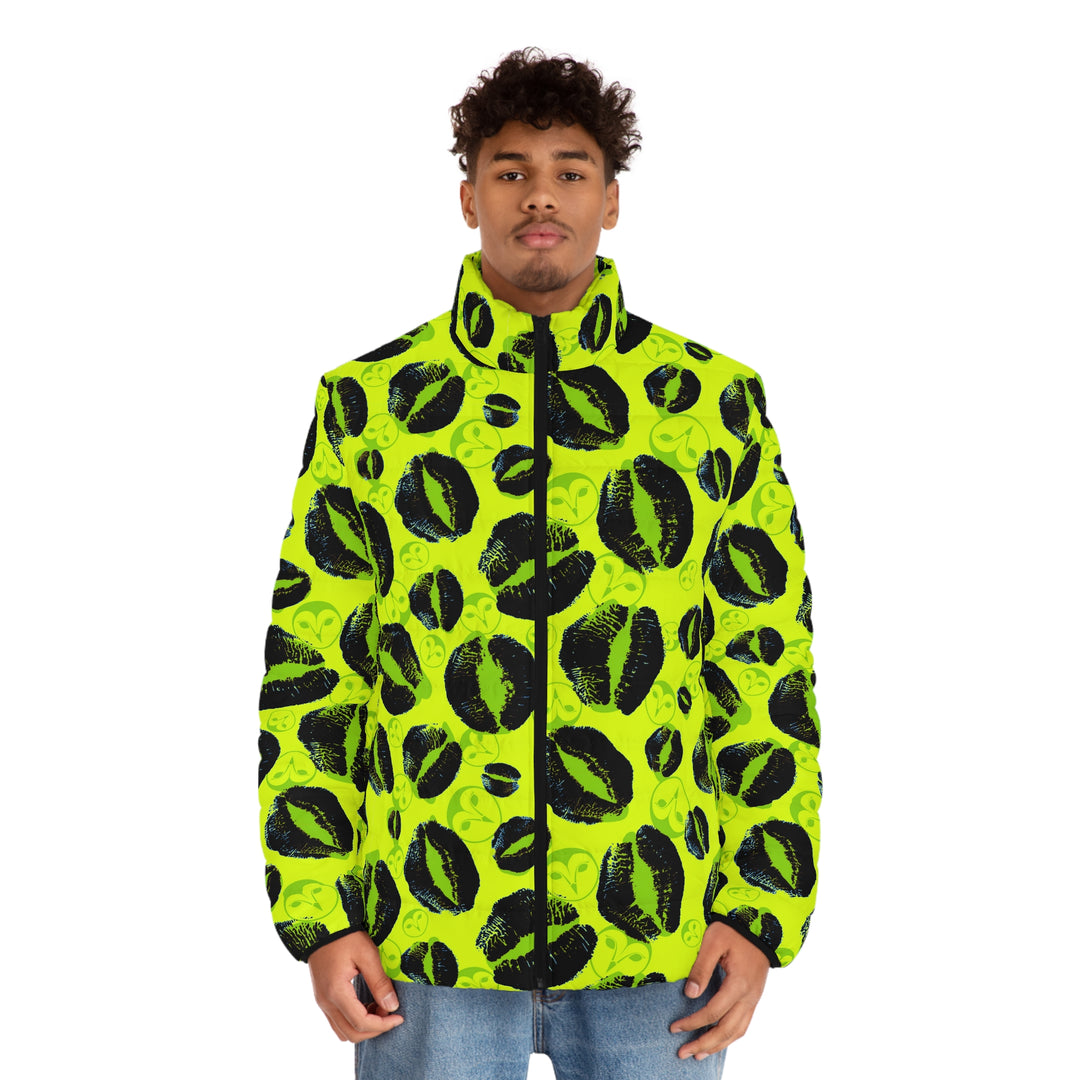 Kiss My Retro | Men's Puffer Jacket (SM-2XL)