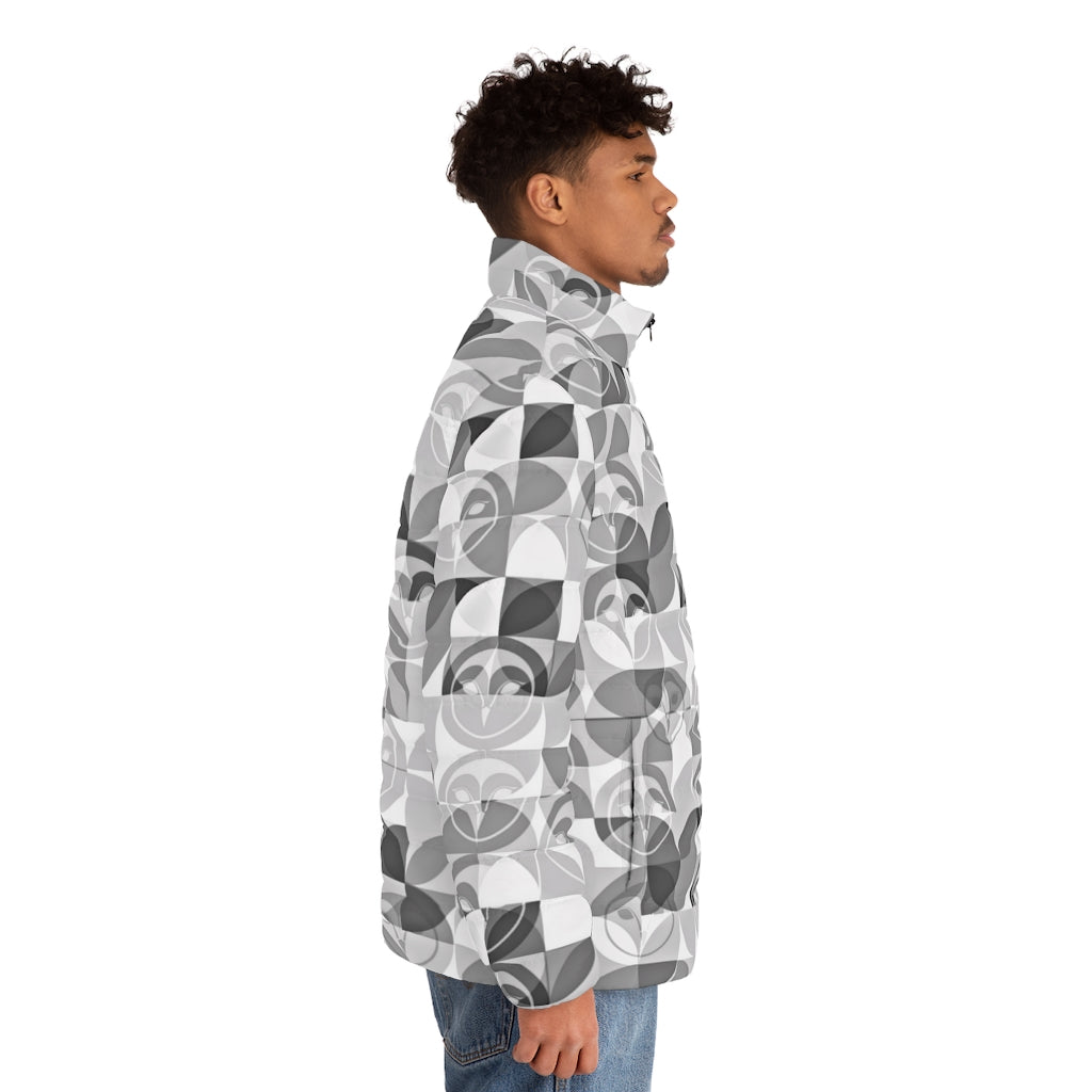 Downtown Bloom| Men's Puffer Jacket (SM-2XL)