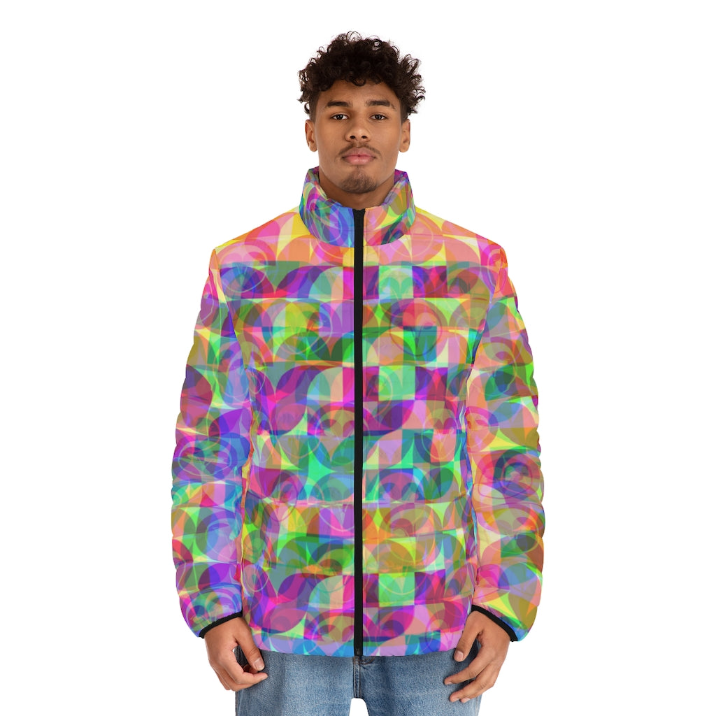 Downtown Bloom| Men's Puffer Jacket (SM-2XL)