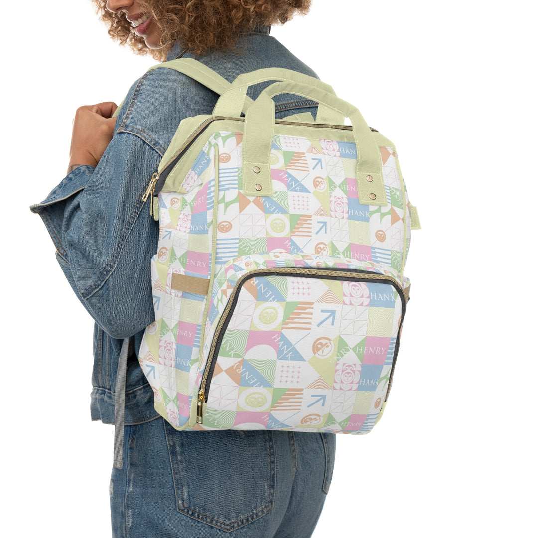 Downtown Bloom | Waterproof Backpack