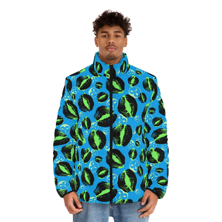 Kiss My Retro | Men's Puffer Jacket (SM-2XL)