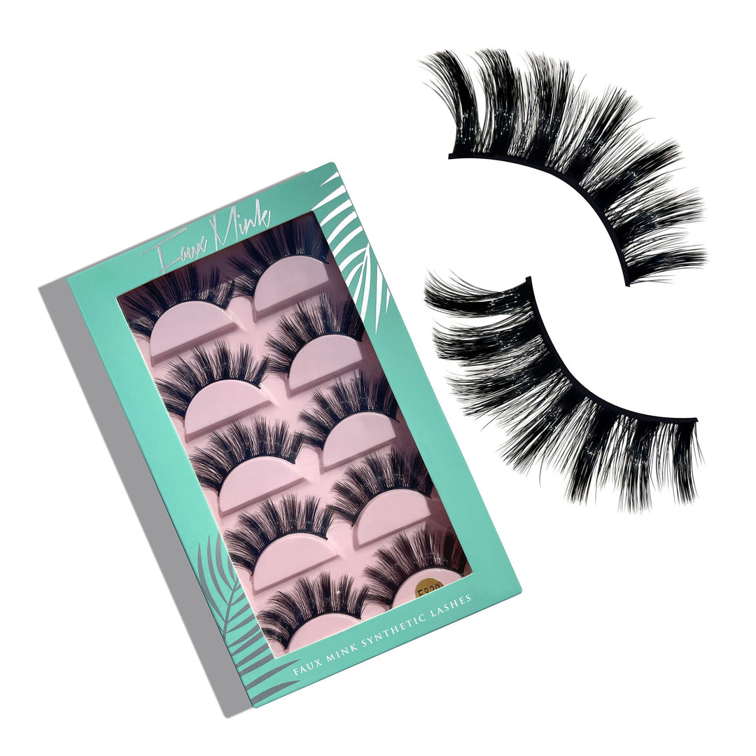 10pc. Faux Mink Lash Bundle- Style 20