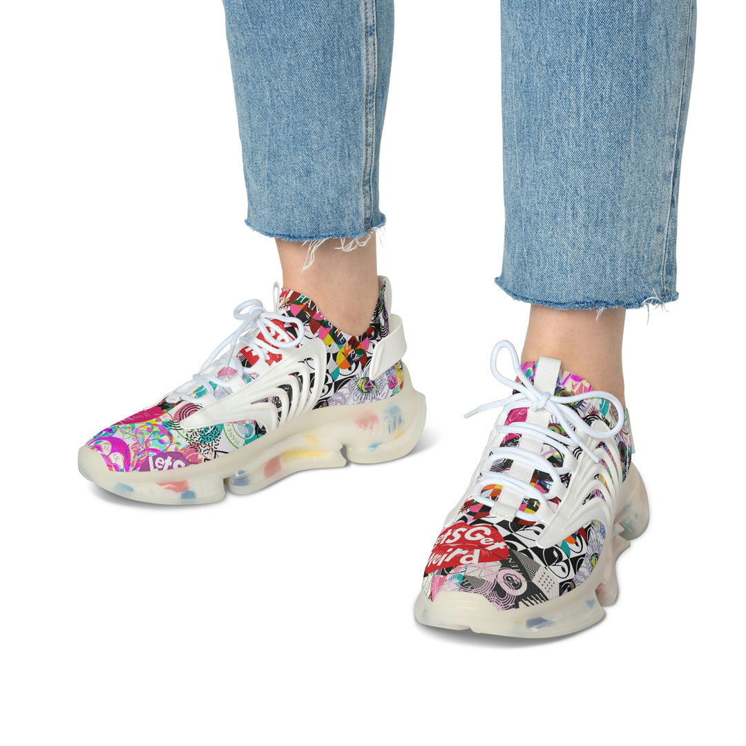 Let's Get Weird | Women's Mesh Sneakers