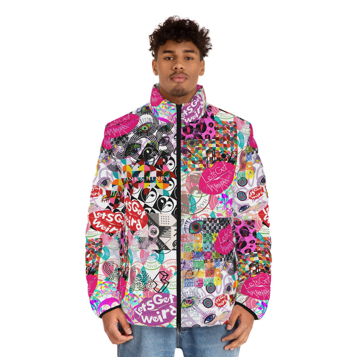 Let's Get Weird | Men's Puffer Jacket (SM-2XL)