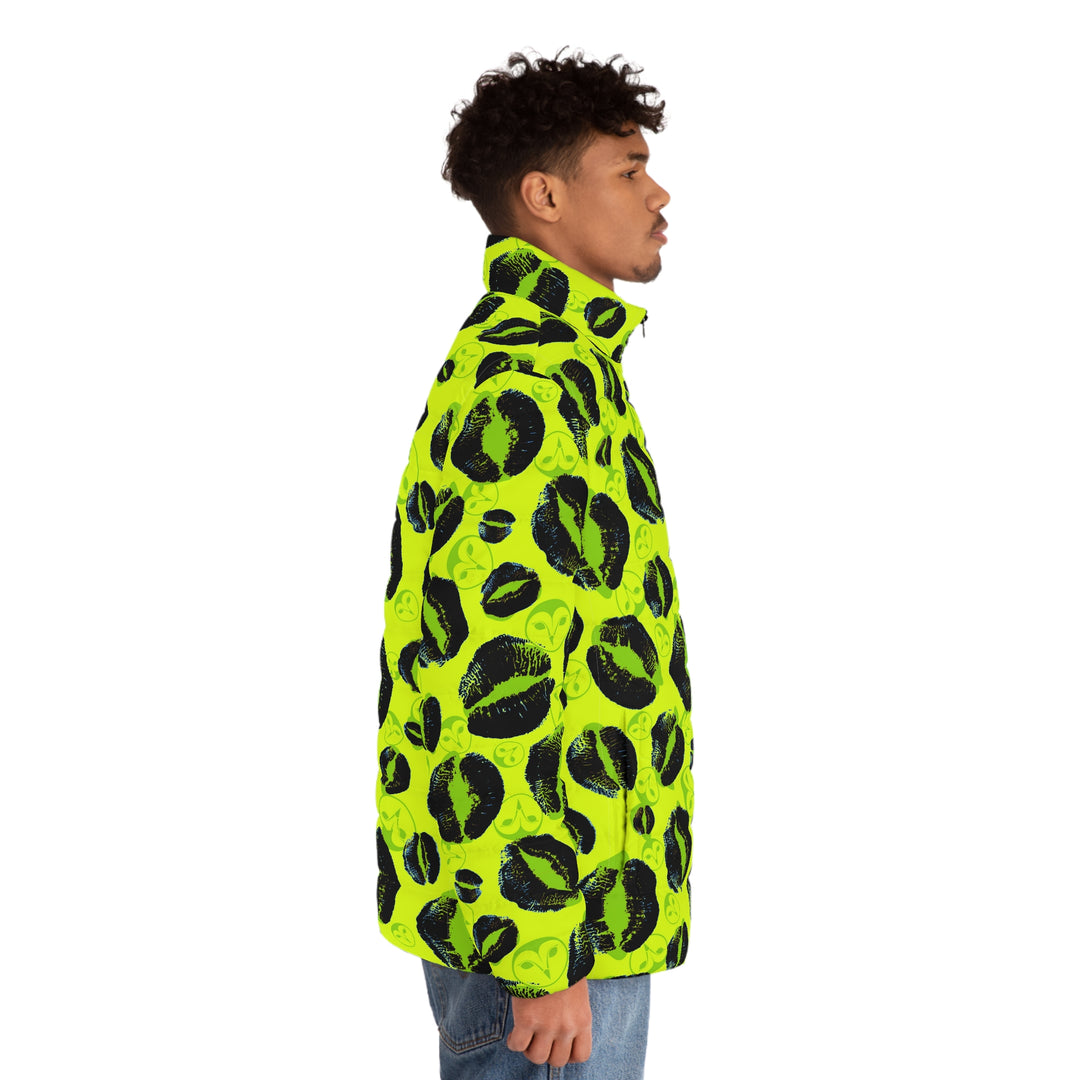 Kiss My Retro | Men's Puffer Jacket (SM-2XL)