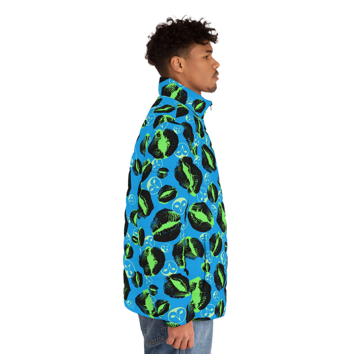 Kiss My Retro | Men's Puffer Jacket (SM-2XL)